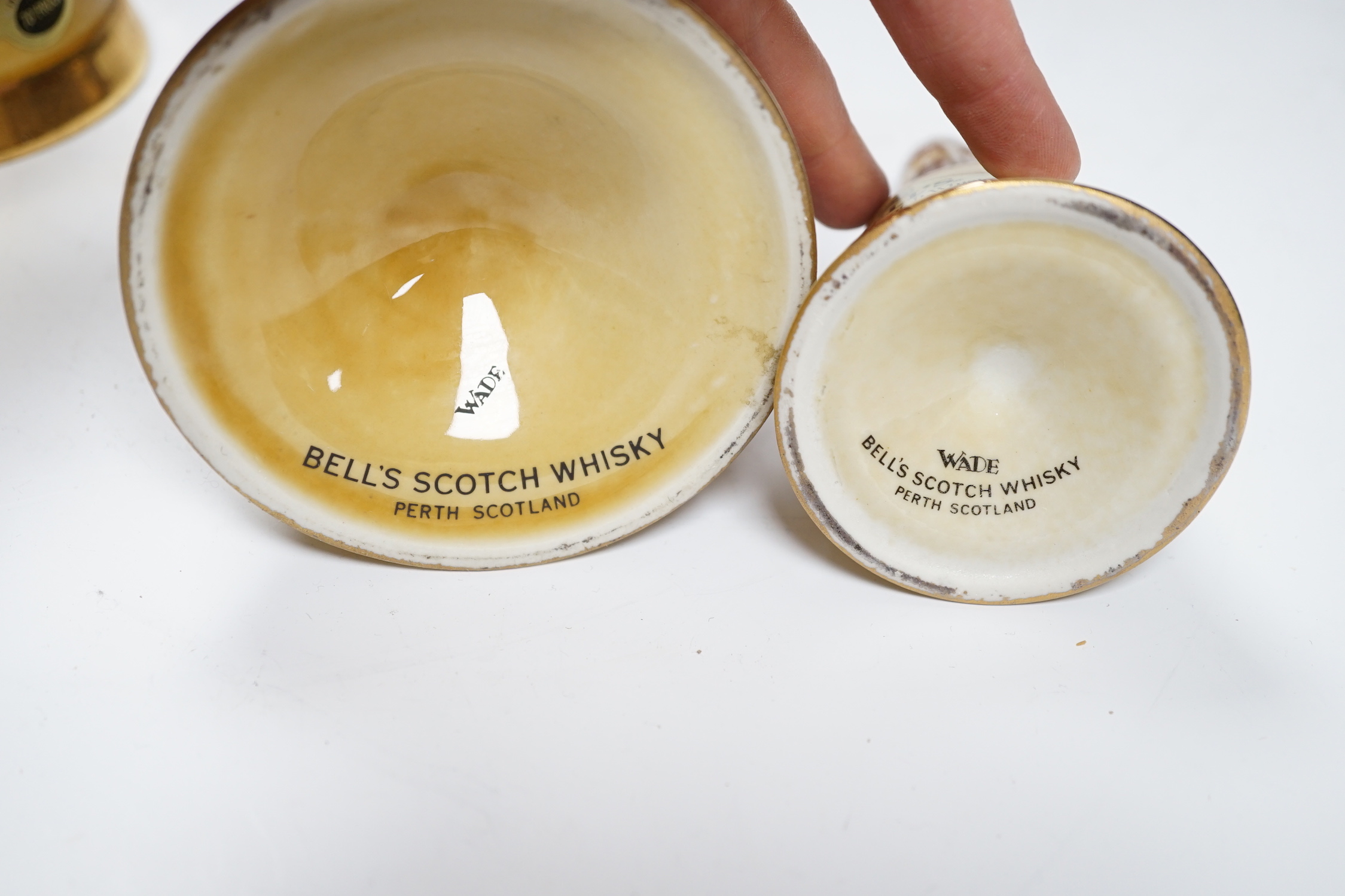 Nine boxed bottles of Bell's whisky (3 empty)